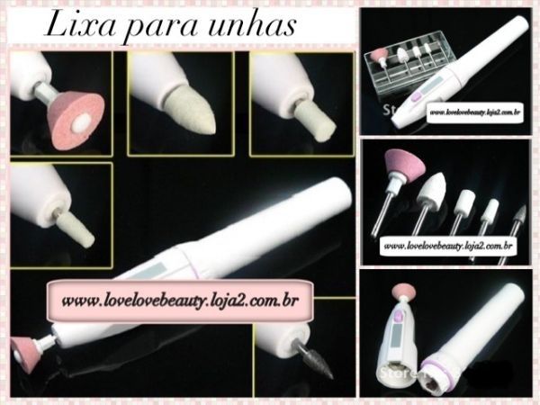 Lixa Elétrica para modelar as unhas
